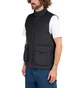 Snow Peak Recycled Nylon Ripstop Down Weste (Schwarz)