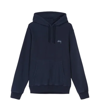 Stüssy Stock Logo Hoodie (Navy)