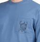 T.I.M.E. Peace Pocket Longsleeve Tee (Blau)