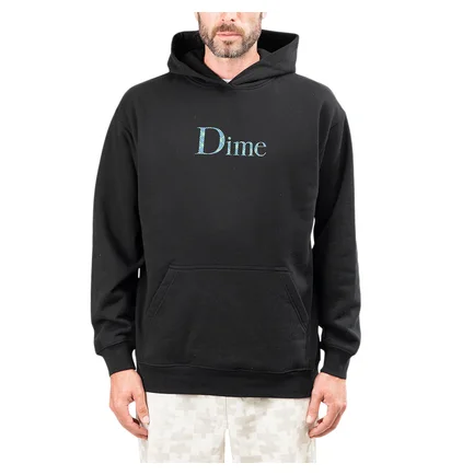 Dime Classic Plaid Hoodie (Schwarz)