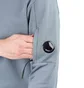 C.P. Company Diagonal Raised Fleece Crewneck Lens Sweatshirt (Blau)