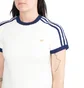 adidas Knit T-Shirt (Weiß / Blau) – adidas text_image_alt 4