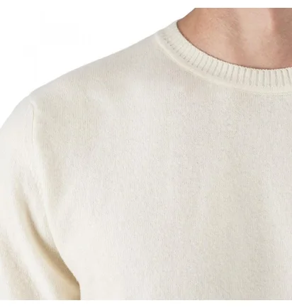Norse Projects Sigfred Light Wool Pullover (Creme)