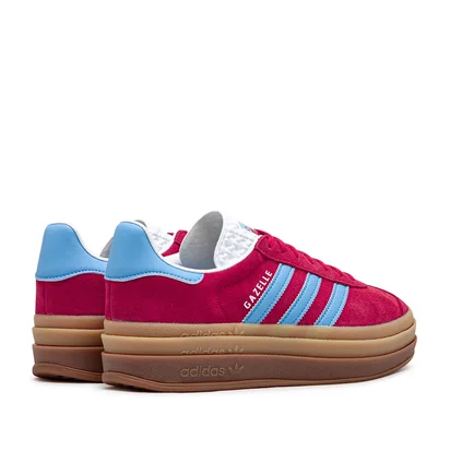 adidas WMNS Gazelle Bold (Rot / Blau / Gum)