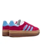 adidas WMNS Gazelle Bold (Rot / Blau / Gum)