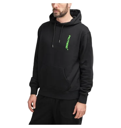 Polythene* Optics Logo Hoodie (Schwarz / Grün)
