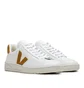 Veja V-12 Leather (Weiß / Braun)