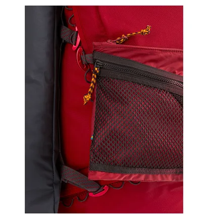 Klättermusen Algir Accessory Bag Medium (Rot / Schwarz)