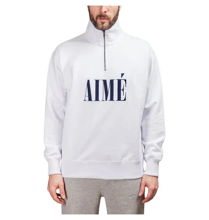 Aimé Leon Dore Quarter Zip Pullover (Weiß)
