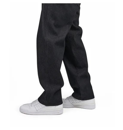 Dime Relaxed Denim Pants (Schwarz)