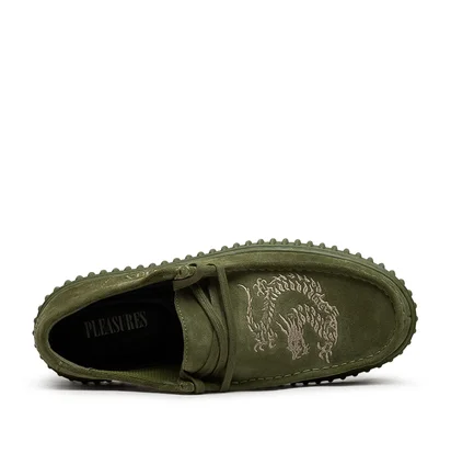 Clarks Originals x Pleasures Torhill DRGN Lo (Grün / Weiss)