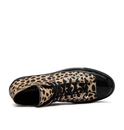 Converse Chuck 70 / Taylor HI Pony Hair (Braun / Schwarz)