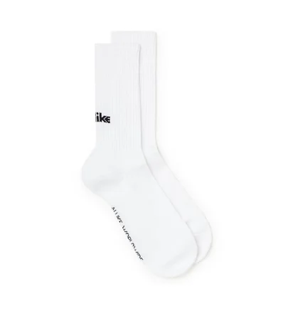 Allike Tennis Socks 2-Pack (Weiß / Schwarz)