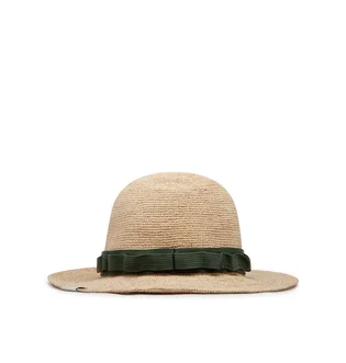 Club Stubborn Military Straw Hat (Beige)