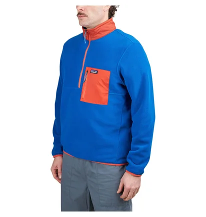 Patagonia Microdini 1/2-Zip Fleece Pullover (Blau)