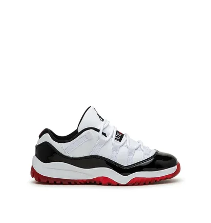Air Jordan 11 Retro Low PS (Weiß / Schwarz / Rot)