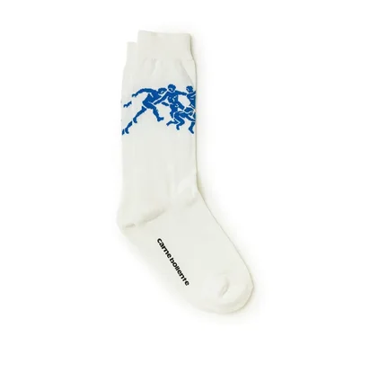 Carne Bollente Who Lies Beneath Socks (Weiß)