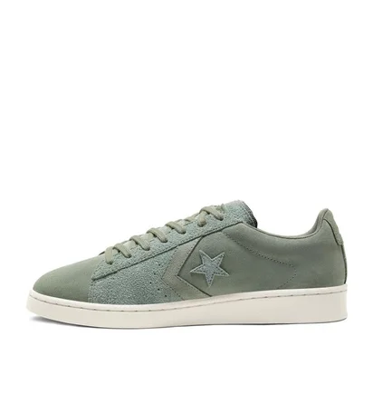 Converse x Earth Tone Suede Pro Leather OX (Blassgrün)