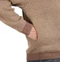 Dime Double Zipper Knit (Beige / Braun)