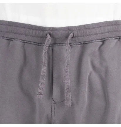 Stone Island Cotton Fleece Bermuda Cargo Shorts (Grau)