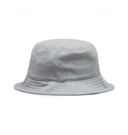 Stüssy Big Logo Twill Bucket Hat (Grau)