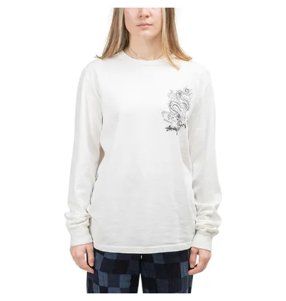 Stüssy WMNS Funky Tribe Dyed Longsleeve (Weiß)