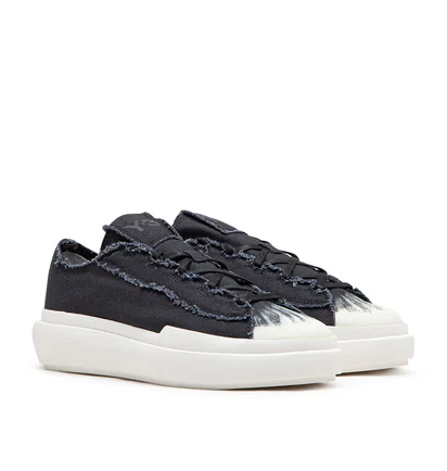 adidas Y-3 Nizza Low (Schwarz / Weiß)
