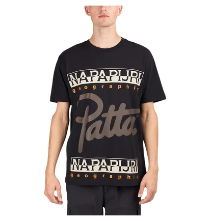 Napapijri x Patta SS Tee (Schwarz)