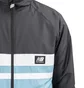 New Balance MJ01503 BK Athletics Archive Run Jacket (Schwarz / Blau)