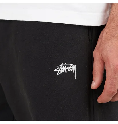 Stüssy Overdyed Stock Logo Pant (Schwarz)