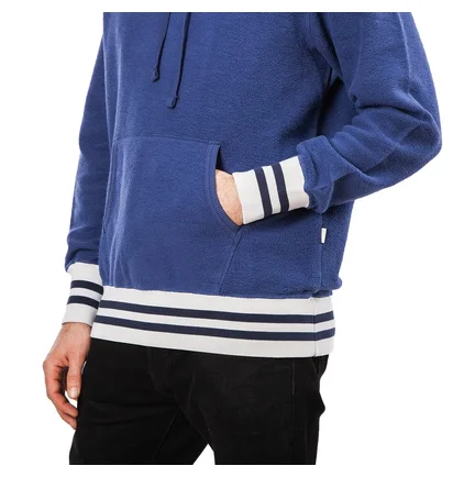 Aimé Leon Dore Reverse Fleece Logo Hoodie (Navy)