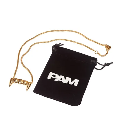 P.A.M. S.Loops Original Fang Necklace (Gold)
