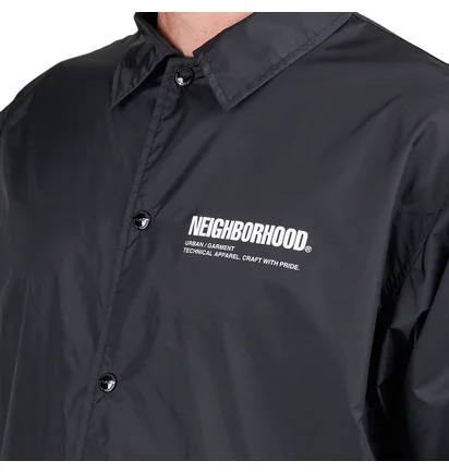 Neighborhood Windbreaker Jacket (Schwarz)