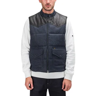 Lee 101 Gilet Vest (Denim / Schwarz)