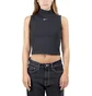 Nike Sportswear WMNS Essentials Mock Top (Schwarz / Weiß)