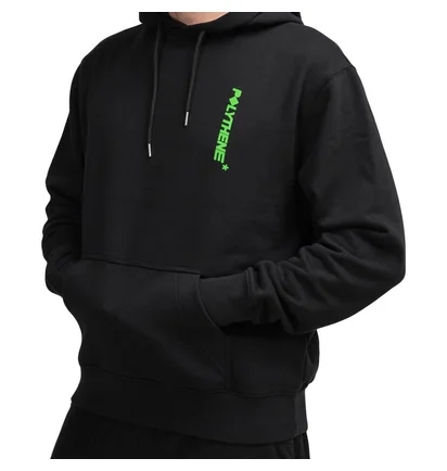 Polythene* Optics Logo Hoodie (Schwarz / Grün)
