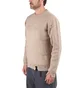 Alpha Industries Distressed Logo Pullover (Beige)