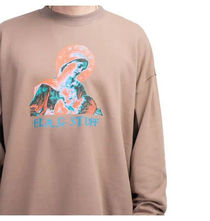 Flagstuff Line Sweatshirt (Beige)