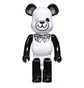 Medicom 1000% Freemasonry x Fragment Design Be@rbrick Toy (Weiß / Schwarz)