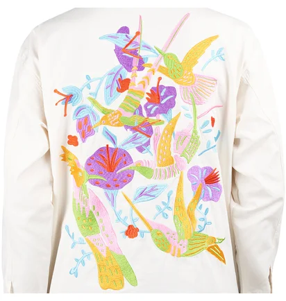 Obey Contrast Shirt Jacket (Beige)