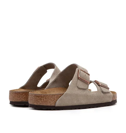 Birkenstock Arizona Soft Footbed Suede (Taupe)