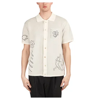Carne Bollente Upside Down Shirt (Creme)
