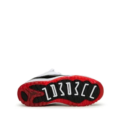 Air Jordan 11 Retro Low PS (Weiß / Schwarz / Rot)