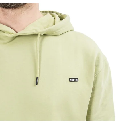 Chrystie NYC Small Patch Logo Hoodie (Grün)