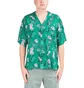 Brain Dead Caricatures Hawaiian Shirt (Grün)