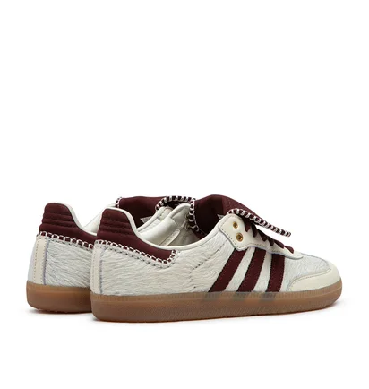 adidas x Wales Bonner Pony Tonal Samba (Creme / Weinrot)