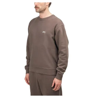 Stüssy Logo Crewneck (Braun)