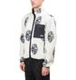 Stüssy Mask Jacquard Sherpa Jacket (Weiß / Schwarz)