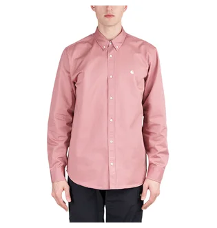 Carhartt WIP Longsleeve Madison Shirt (Rosa)