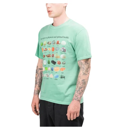 Stüssy Pig. Dyed Stones Tee (Grün)